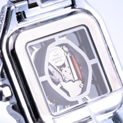 EISZEIT 45MM FULL ICED OUT WATCH SQUARE SKELETON