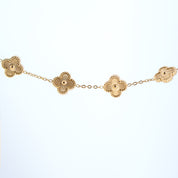 EISZEIT KLEEBLATT SET 18K GELBGOLD