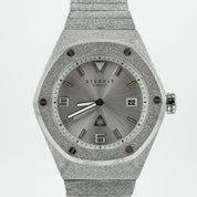 EISZEIT 41MM FROSTED WATCH SILVER DIAL