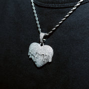 EISZEIT HEART-DRIP PENDANT