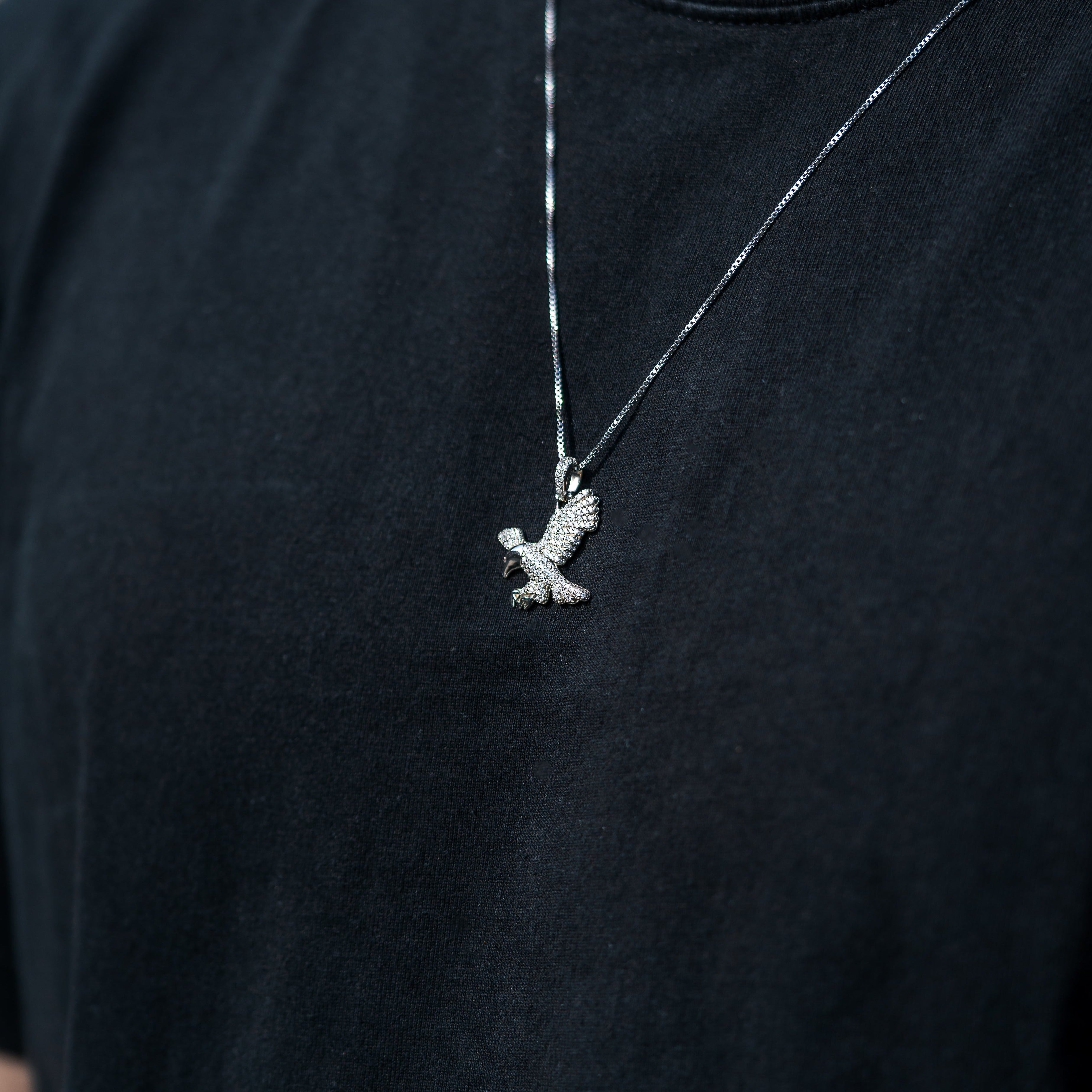 EISZEIT 925 SILBER EAGLE PENDANT