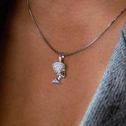 EISZEIT 925 SILBER NOFRETETE PENDANT