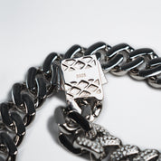 EISZEIT DLX 925 SILBER 12MM MIAMI CUBAN LINK CHAIN