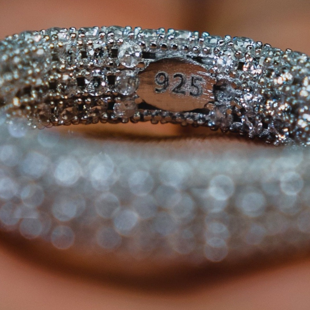 EISZEIT DLX 925 SILBER CLASSIC RING