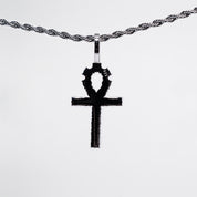 EISZEIT 925 SILBER ANKH PENDANT