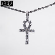 EISZEIT 925 SILBER ANKH PENDANT