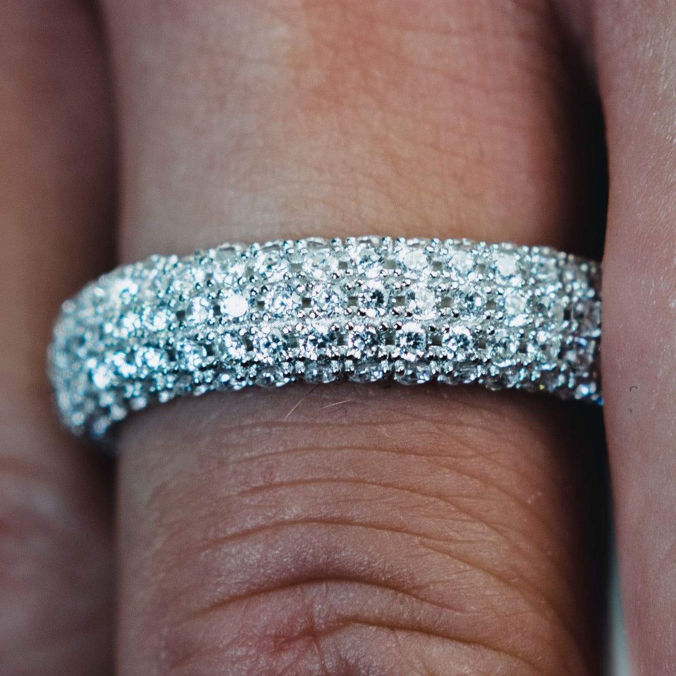 EISZEIT DLX 925 SILBER CLASSIC RING