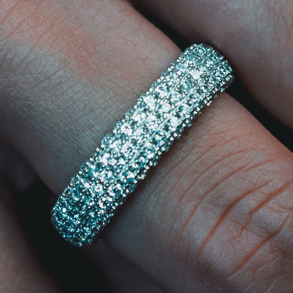 EISZEIT DLX 925 SILBER CLASSIC RING