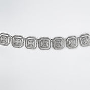 EISZEIT 13MM CLUSTERED BAGUETTE CHAIN