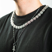 EISZEIT 13MM CLUSTERED BAGUETTE CHAIN