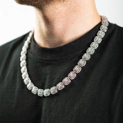 EISZEIT 13MM CLUSTERED BAGUETTE CHAIN