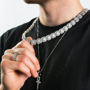 EISZEIT 13MM CLUSTERED BAGUETTE CHAIN