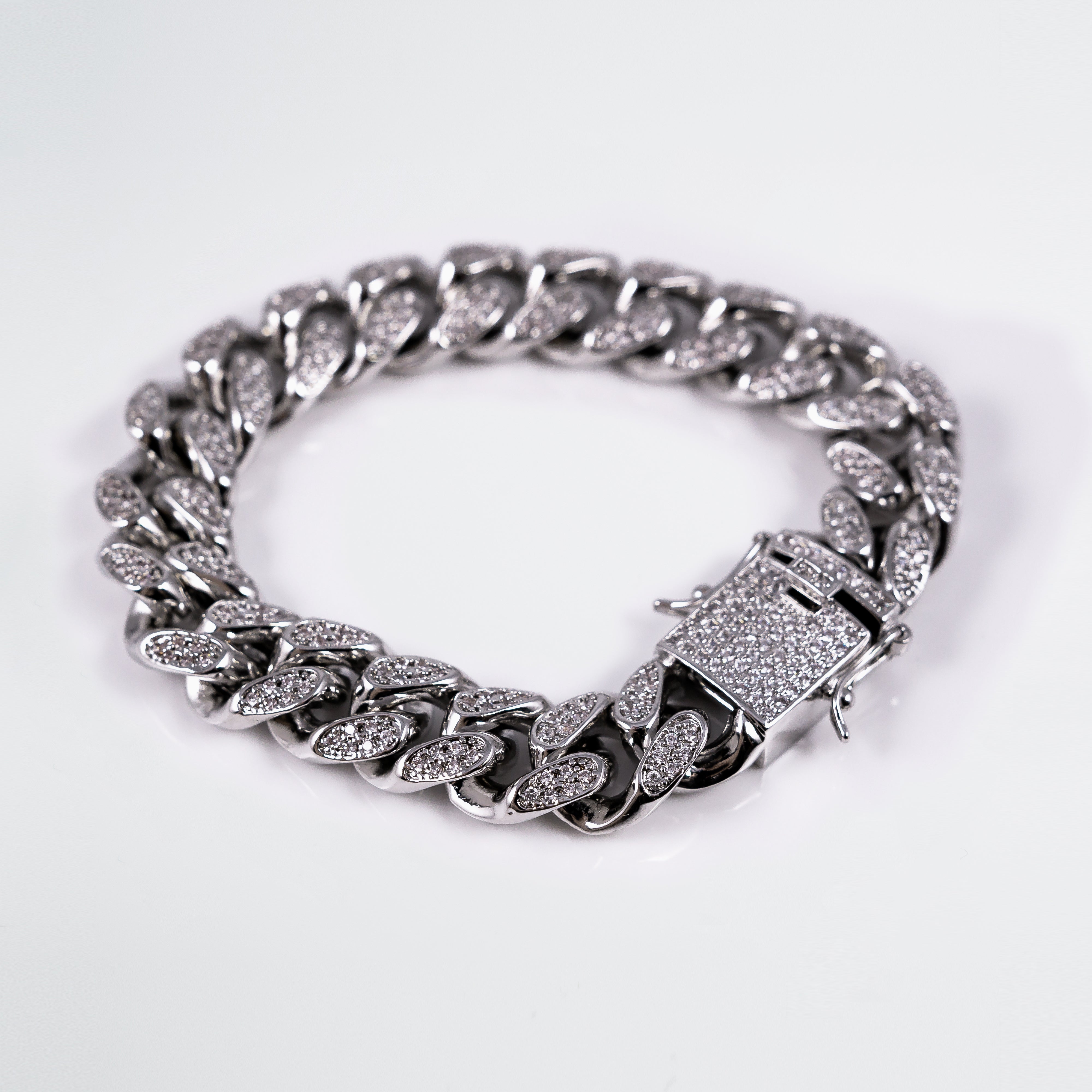 EISZEIT 12MM MIAMI CUBAN LINK BRACELET