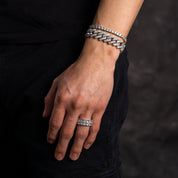 EISZEIT DOUBLE ROW RING