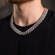 EISZEIT 13MM PRONG CUBAN LINK CHAIN