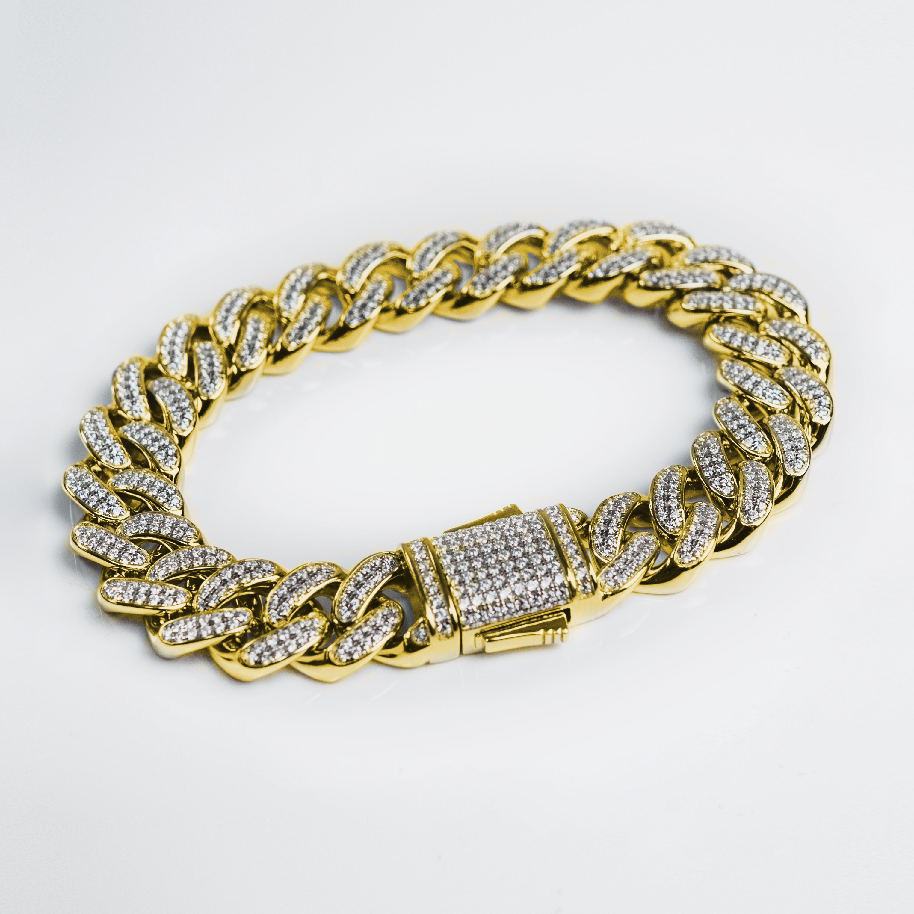 EISZEIT DLX 12MM MIAMI CUBAN LINK BRACELET