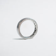 EISZEIT DLX 925 SILBER UNDERSTATEMENT RING