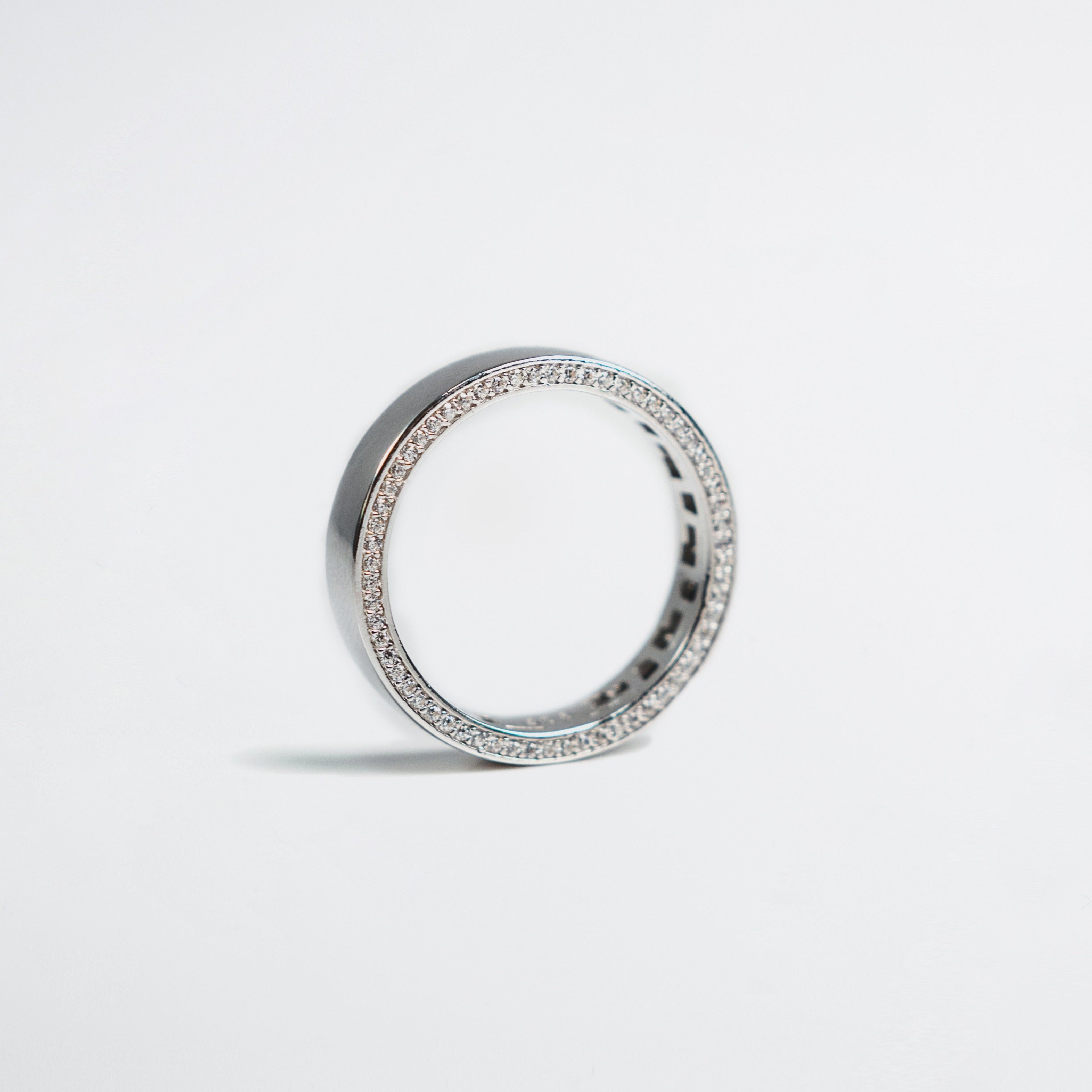 EISZEIT DLX 925 SILBER UNDERSTATEMENT RING