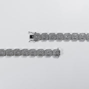 EISZEIT 13MM CLUSTERED BAGUETTE CHAIN