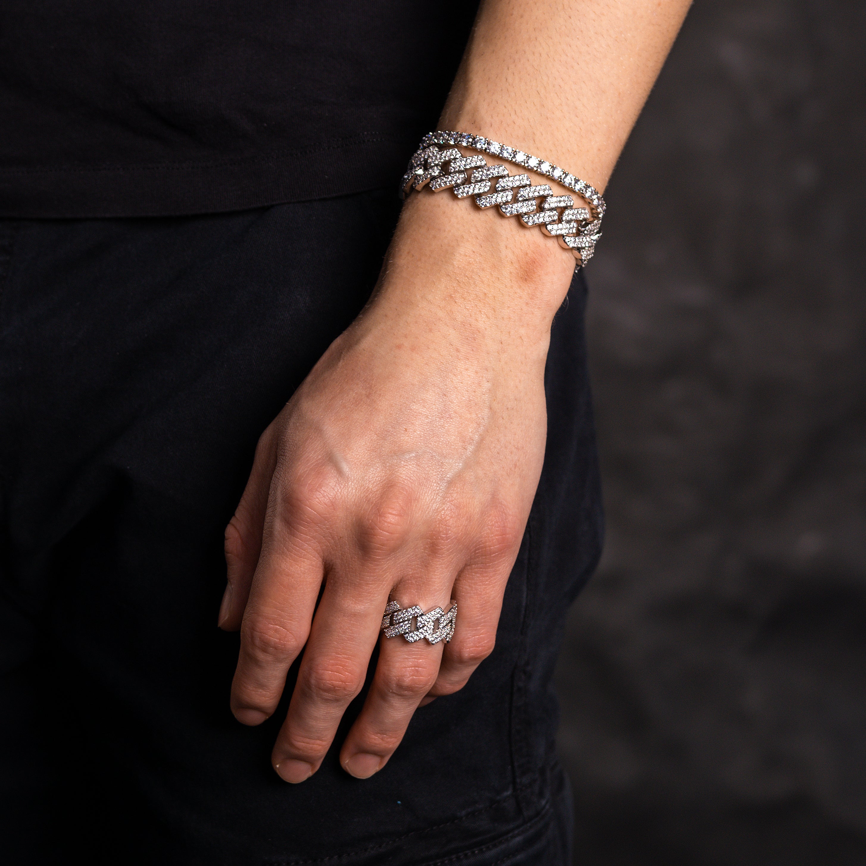 EISZEIT DLX 12MM MIAMI CUBAN LINK BRACELET