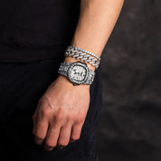 EISZEIT DLX 12MM MIAMI CUBAN LINK BRACELET