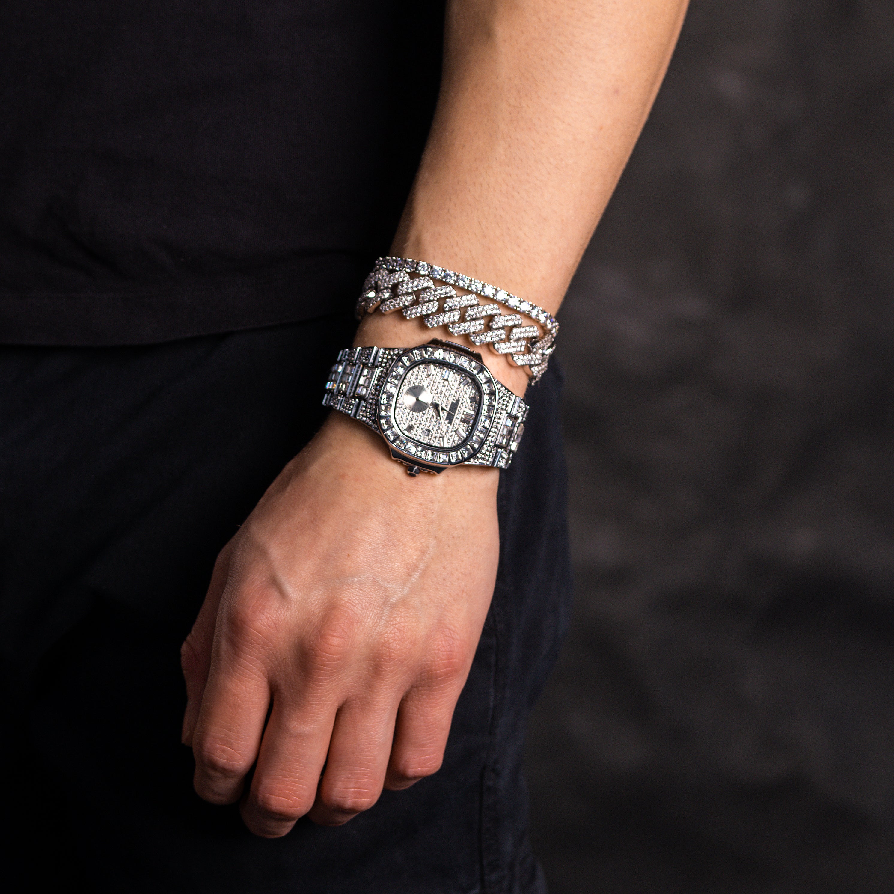 EISZEIT DLX 12MM MIAMI CUBAN LINK BRACELET